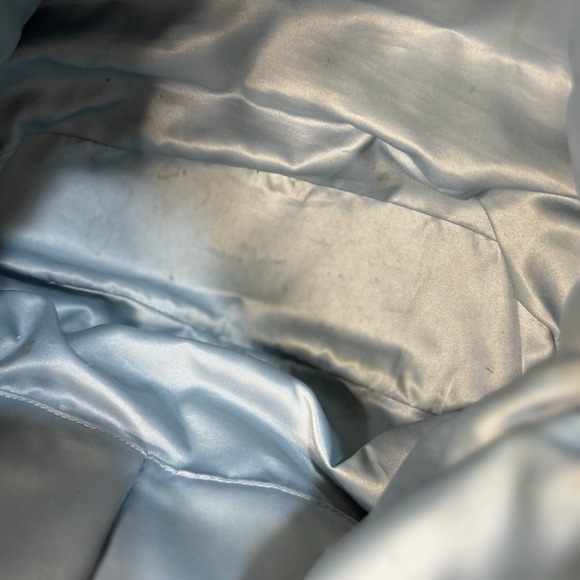 COACH Madison Sophia Satchel Shoulder Bag Gray Gathered Leather - Picture 11 of 16